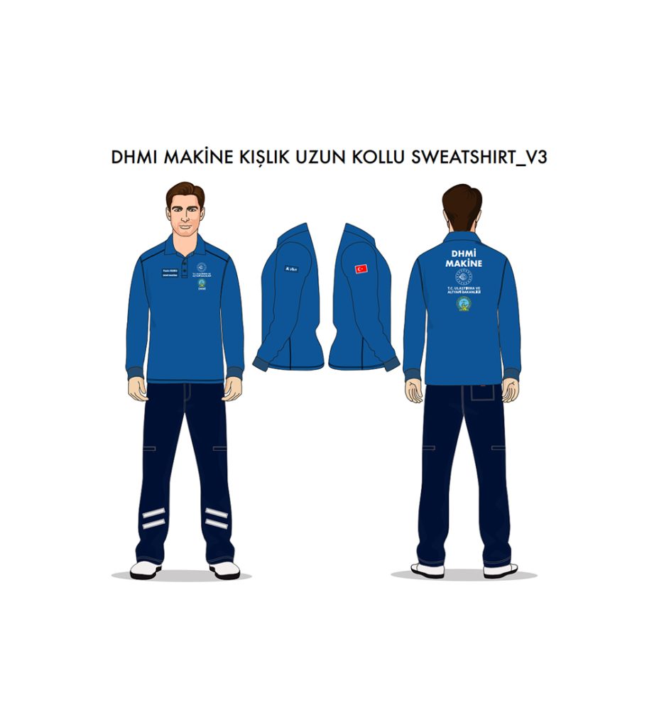 DHMİ Makine Görev Kıyafetleri