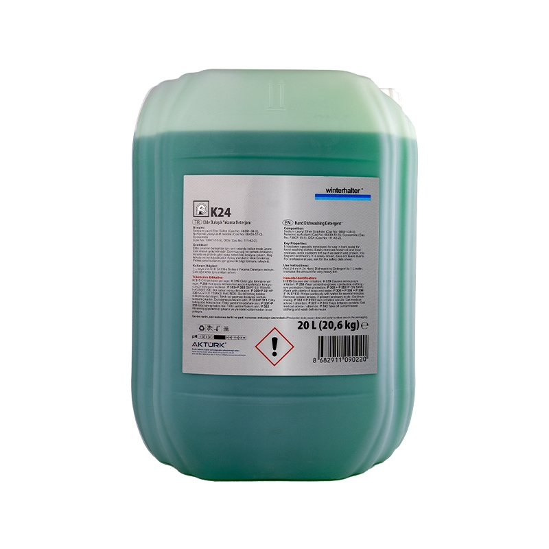 K 24 Elde Bulaşık Yıkama Deterjanı 20 kg
