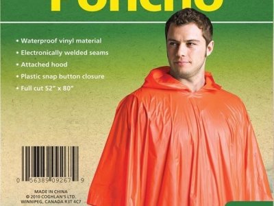Coghlans Yağmurluk Panço (Turuncu)