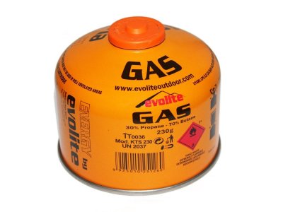 Evolite Butane Propane Vidalı 230 Gr. Ocak Kartuşu