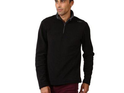 Evolite Fuga Bay Mikro Polar Sweater – Siyah