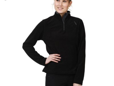 Evolite Fuga Bayan Mikro Polar Sweater – Siyah