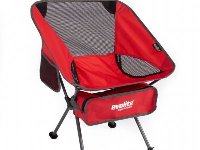 Evolite Mini Kamp Sandalyesi – Kırmızı