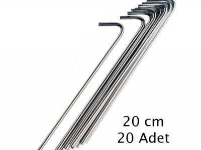 Ferrino Çelik Çadır Kazığı 20 Adet (5mm)