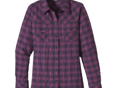 Patagonia Highlands Uzun Kollu Bayan Gömlek